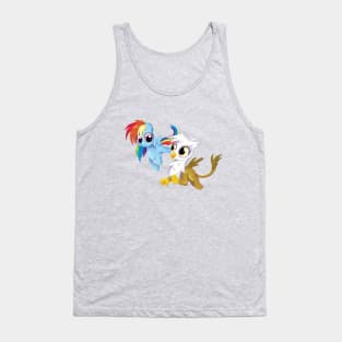 My Little Pony - Filly Rainbow Dash and Gilda Tank Top